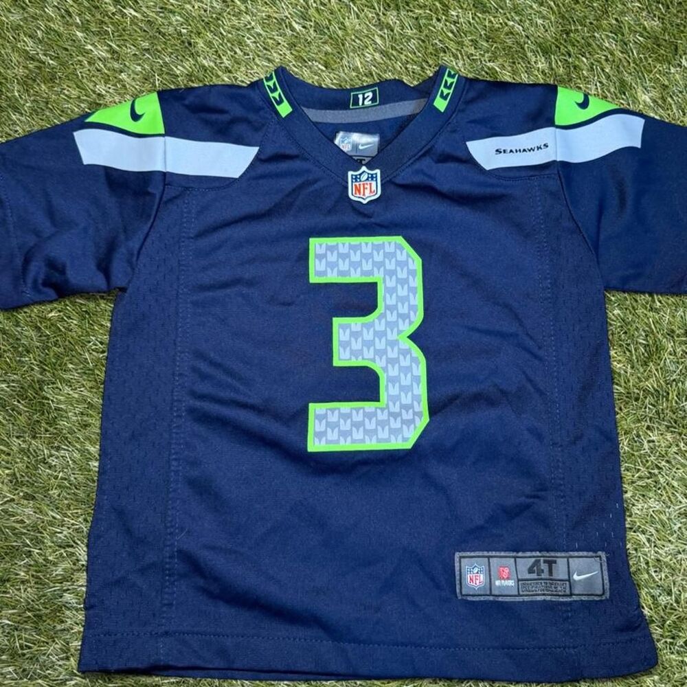 Nike Navy and Blue Jersey